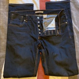 John Varvatos Black Stretch Jeans